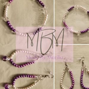 Handmade Bracelet and Earrings set